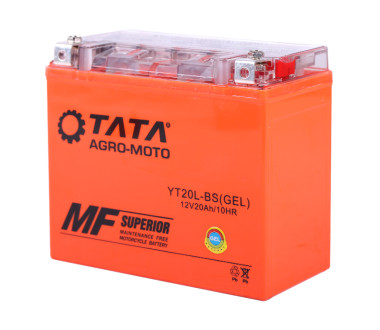 Акумулятор гелевий, 18АH YT20L-4, оранж., 177*87*155 мм - OUTDO