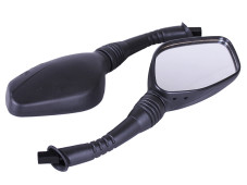 Дзеркало квадратне чорне М10, к-т 2 шт. - AM