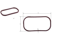 Кольцо уплотнительное блока - 192D