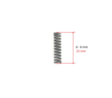 Комплект фіксації шестірні головного валу, к-т: кульки 2 шт. + Пружини 2 шт. - КПП (3+1)