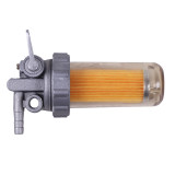 Кран паливний (склянка пластикова) - 180N - TTG