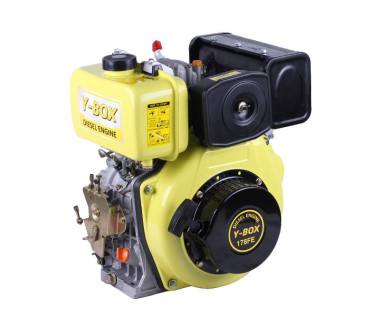 Двигун дизельний 178FE YBX (під шліци, 25 мм) 6 к.с.