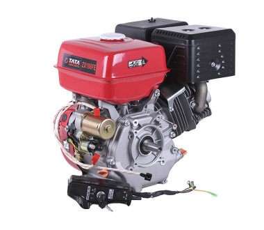 Двигун бензиновий 188FE ТАТА з електростартером (вихід валу під конус) 13 к.с.