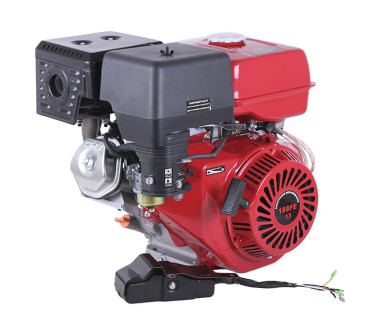 Двигун бензиновий 188FE ТАТА з електростартером (вихід валу під конус) 13 к.с.