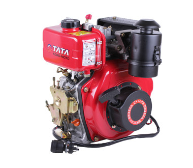 Двигун дизельний з електростартером 173DE TАТА (з виходом валу під шліци, 25 мм) 5 к.с.