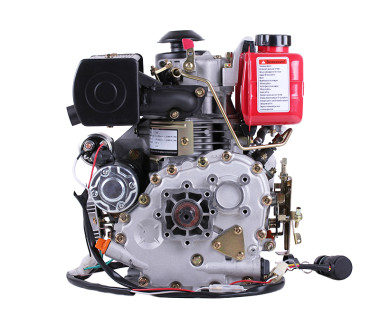 Двигун дизельний з електростартером 173DE TАТА (з виходом валу під шліци, 25 мм) 5 к.с.