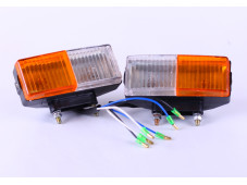 Фара передня габарит з поворотом, к-т: 2 шт. - DongFeng