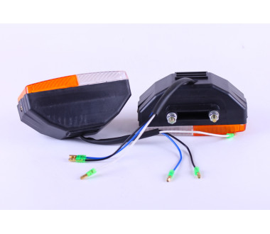 Фара передня габарит з поворотом, к-т: 2 шт. - DongFeng