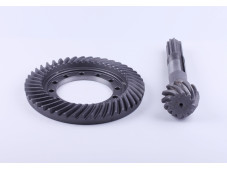 Главная пара заднего моста (вал главной передачи и шестерня коническая) Z-10/12 Z-45 DongFeng 354/404