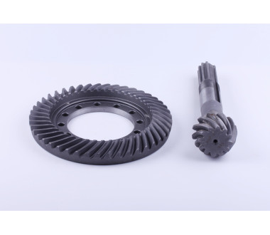 Головна пара заднього моста (вал головної передачі та шестерня конічна) Z-10/12 Z-45 DongFeng 354/404