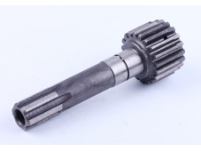 Вал первичный дополнительной КПП Z-6/19 L-165 мм Xingtai