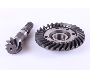 Головна пара переднього мосту (шестірні конічні: ведуча Z-30 + Z-8) Jinma