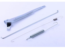 Важіль приводу дросельної заслінки + тяга + пружина - 188F