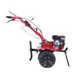 Мотоблок TΛTΛ TT-ZX100-1 (редуктор) на бензиновий двигун 170F (7 к.с.), безповітряне колесо 4,00*8