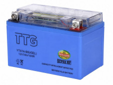 Акумулятор гелевий TTG YTX7A-BS 7АH, 150×87×94 мм синій, з індикатором