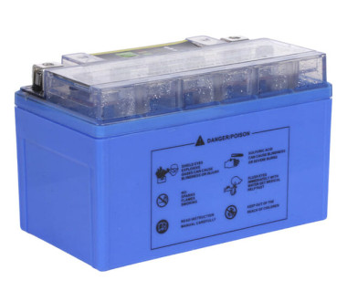 Аккумулятор гелевый TTG YTX7A-BS 7АH, 150×87×94 мм синий, с индикатором