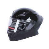 Шлем для мотоцикла 800 TTG (черный глянцевый, size L)