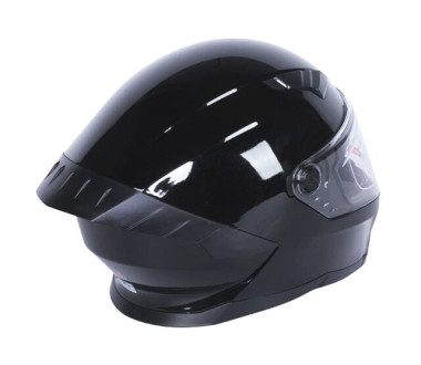 Шлем для мотоцикла 800 TTG (черный глянцевый, size L)