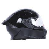 Шлем для мотоцикла 800 TTG (черный глянцевый, size L)