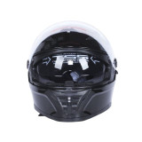 Шлем для мотоцикла 800 TTG (черный глянцевый, size L)