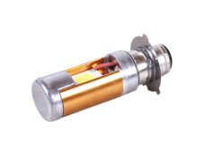 Лампа фари діодна 2 кристали 3 вусики П15Д-25-3 12В 35/35W - LED - АМ
