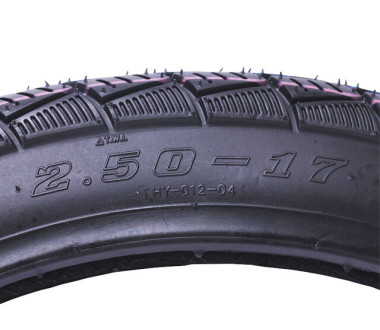 Покришка 2,50*17 6PR TT (під камеру) тип 1
