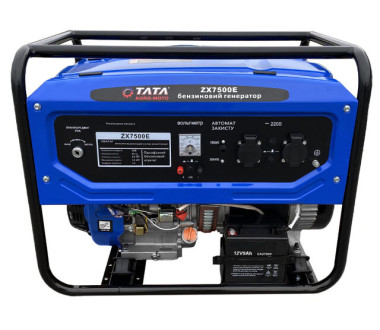 Генератор бензиновый с электростартером TΛTΛ ZX7500E 6KW