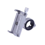 Тримач телефону (кріплення на кермо) HFCM-16 алюміній сірий