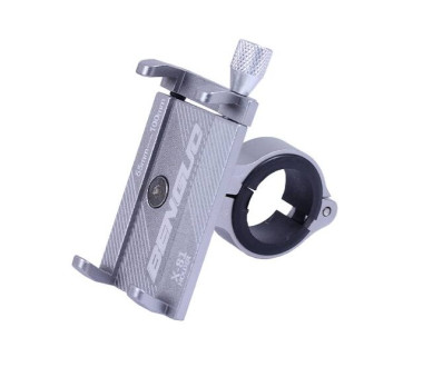 Тримач телефону (кріплення на кермо) HFCM-16 алюміній сірий
