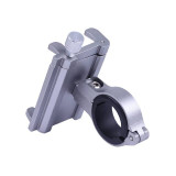 Тримач телефону (кріплення на кермо) HFCM-16 алюміній сірий