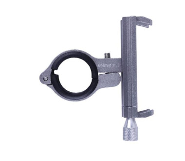 Тримач телефону (кріплення на кермо) HFCM-16 алюміній сірий