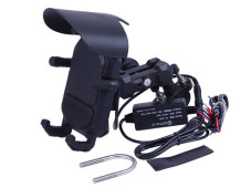 Тримач телефону (кріплення на кермо) HFCM-32 з бездротовою зарядкою