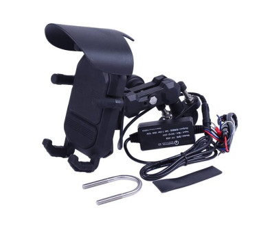 Тримач телефону (кріплення на кермо) HFCM-32 з бездротовою зарядкою