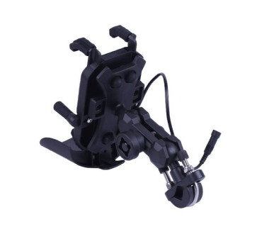 Тримач телефону (кріплення на кермо) HFCM-32 з бездротовою зарядкою