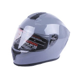 Шолом MD-813 сірий, прозоре скло size S - VIRTUE