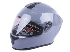 Шолом MD-813 сірий, прозоре скло size S - VIRTUE
