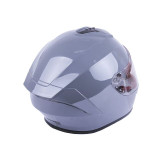 Шолом MD-813 сірий, прозоре скло size S - VIRTUE