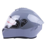 Шолом MD-813 сірий, прозоре скло size S - VIRTUE