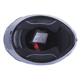 Шолом MD-813 сірий, прозоре скло size S - VIRTUE