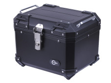 Кофр прямокутний для мотоцикла пластиковий чорний, 35л - YBX