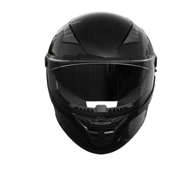 Шлем для мотоцикла 800 TTG (черный глянцевый, size L)
