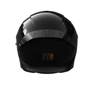 Шлем для мотоцикла 800 TTG (черный глянцевый, size L)