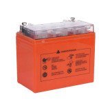 Акумулятор гелевий TT AGRO MOTO YTX12-BS 12(10)АH, 150х87х130 мм на бензиновий генератор, помаранчевий