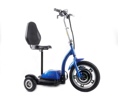 Електросамокат із сидінням (сидіння - спинка) (синій) T06-1 36V350W 12AH - SM