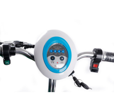 Електросамокат із сидінням (сидіння - спинка) (синій) T06-1 36V350W 12AH - SM