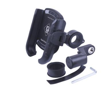 Держатель телефона (крепление на руль) черный M8SP (Kewiq)