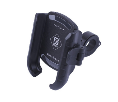 Держатель телефона (крепление на руль) черный M8SP (Kewiq)