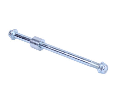 Вісь переднього колеса+втулка+гайка XY200GY-9A