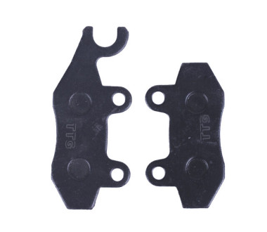 Колодки передні гальма, дискові з вушком, к-т 2 шт. - Актив - TTG