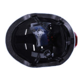 Шолом захисний білий з габаритним ліхтарем size L - TTG